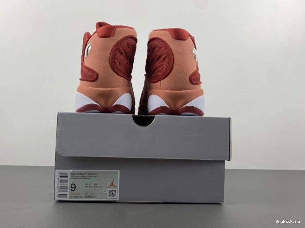 One Kick 13 Dune Air DJ5982-601 Red Jordan 0708